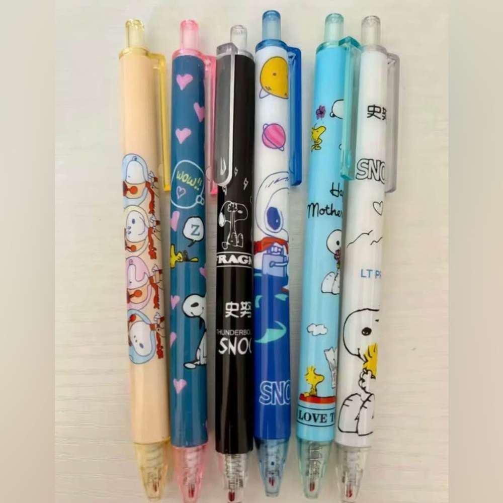 Cute Cartoon Snoopy Pens Set